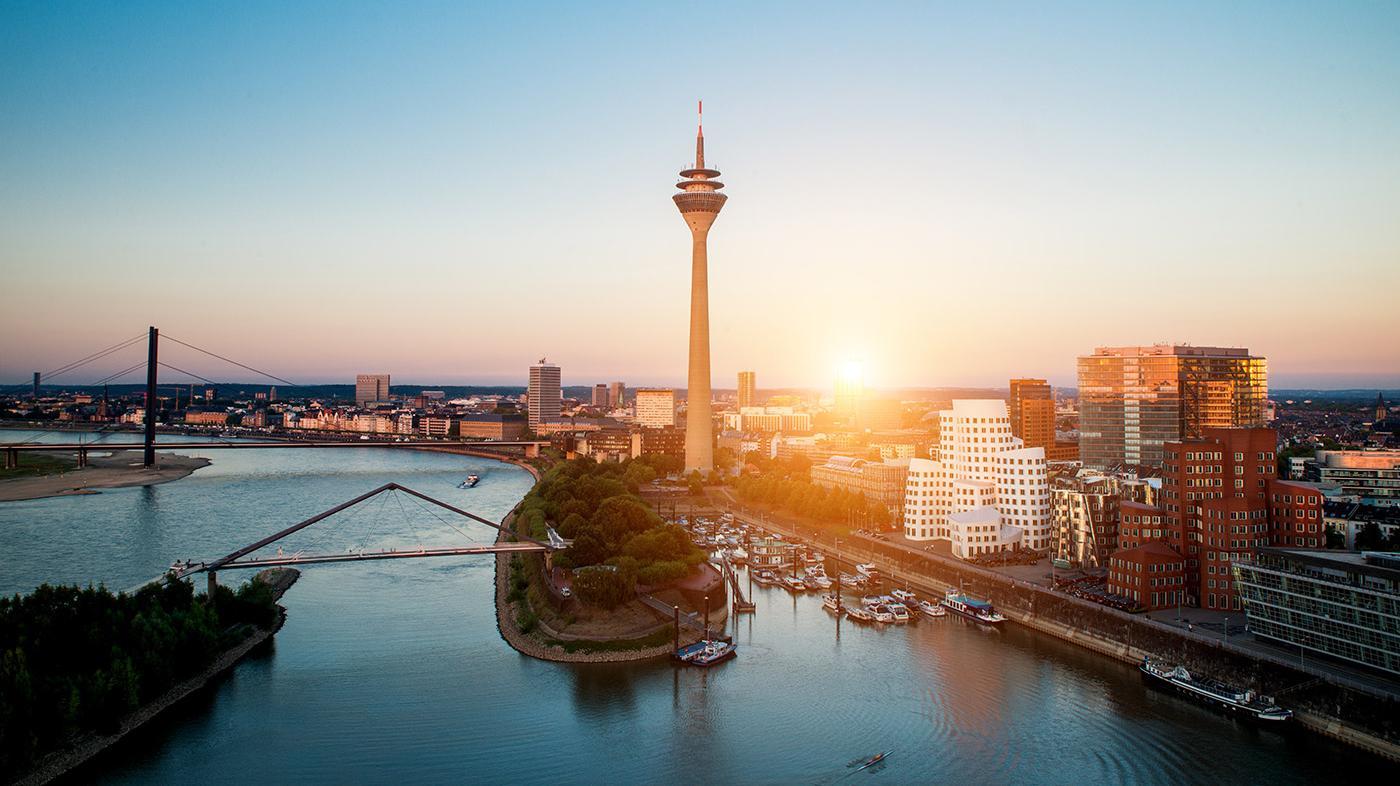 [Translate to Englisch:] Düsseldorf Panorama